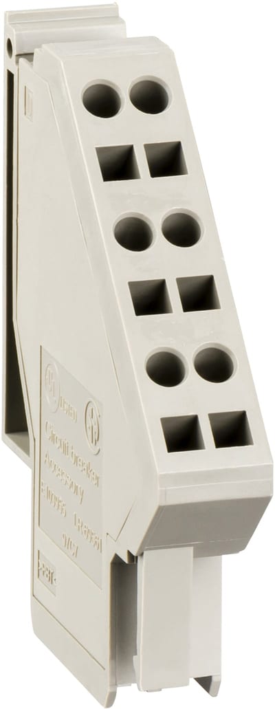 Schneider Electric LV847075SP MasterPact Fixed 6-Wire Terminal Block, Single Unit