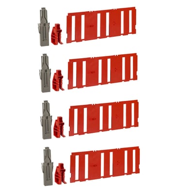 Schneider Electric MasterPact MTZ3/NW LV848722SP Safety Shutters and Locking Block 3P, Spare Part
