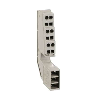 Schneider Electric 6 wires terminal block, MasterPact MTZ1, drawout, spare part LV833099SP