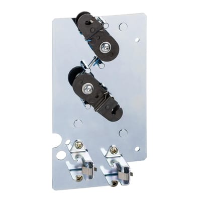 Schneider Electric Mechanical interlocking, MasterPact MTZ1 fixed, cable interlocking, 1 adaptation fixture kit, spare part LV833200SP