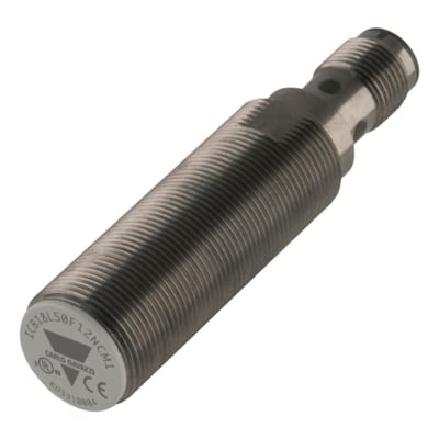 Inductive transmitter M18 PNP NO plug connection (ICB18L50F12POM1)