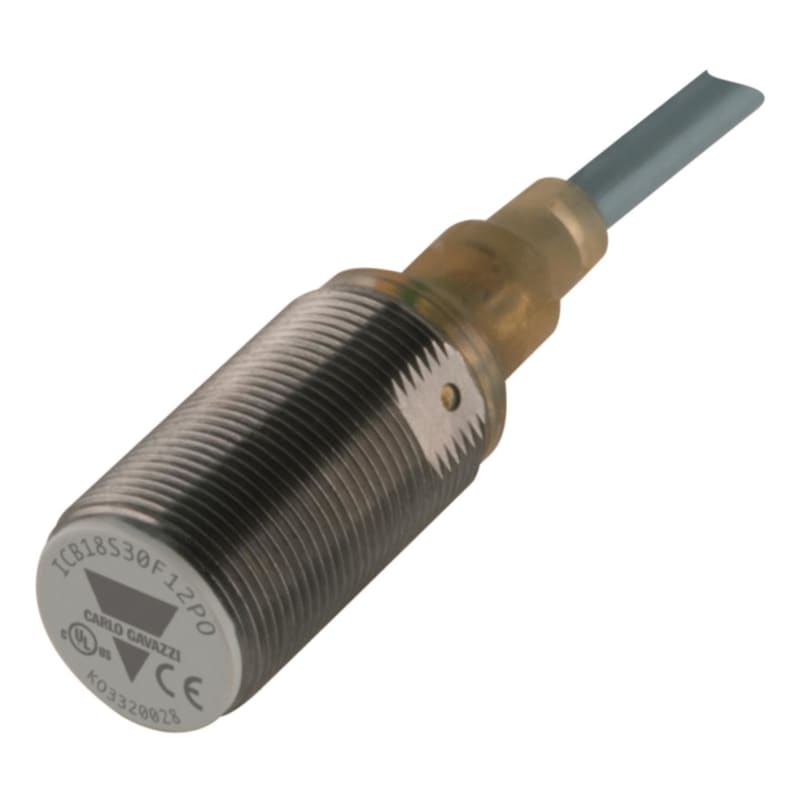 Inductive transmitter M18 PNP NO 2M cable (ICB18S30F12PO)