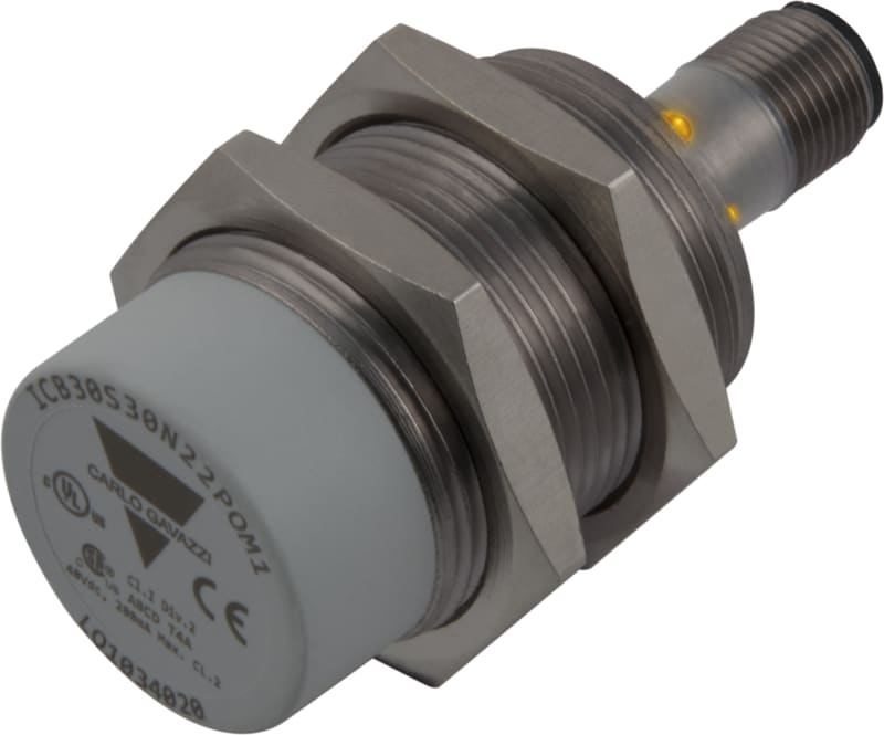 Inductive transmitter M30 PNP NO plug connection (ICB30S30N15POM1)