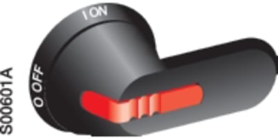 ABB OHB80J6 PSTL HDL 6X80MM Black 1,3R,12