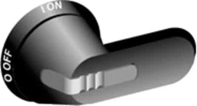 ABB 1SCA022380R9740 OHG65J6 Pistol Handle