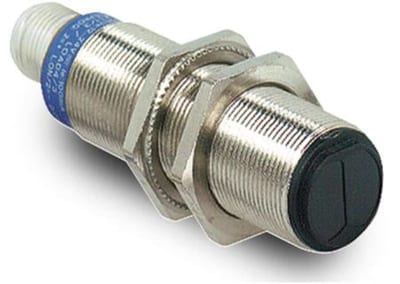 Telemecanique XU5N18PP341D Photoelectric Sensor Ø18 mm, Diffuse, Stainless Steel, PNP, M12 Connector