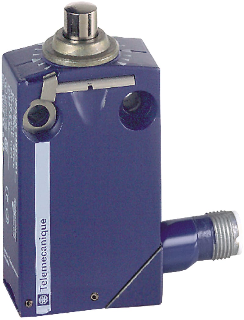 Telemecanique XCMD2110C12 Limit Switch, Metal Plunger, 1 NO + 1 NC
