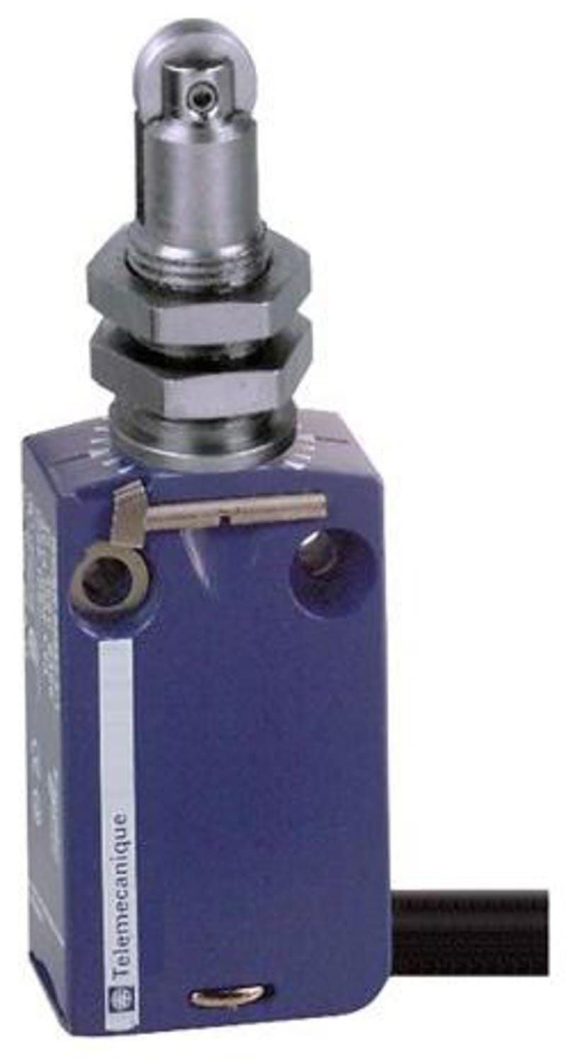 Telemecanique XCMD21F2L2 Limit Switch, Plunger, M12 connector