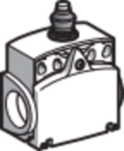 Telemecanique XCKT2111G11 Limit Switch, Plunger with Bellows Boot, Plastic Body, PG11 cable entry