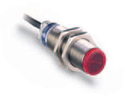 Telemecanique XU9N18PP341WD Photoelectric Sensor Ø18 mm, Polarised Reflex, Stainless Steel, 90° Optics, M12