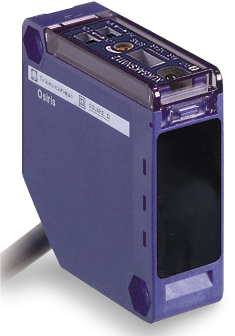 Telemecanique XUK8AKSNL2 Photoelectric Sensor, Diffuse with Background Suppression, Sn 1 m, 2 m Cable