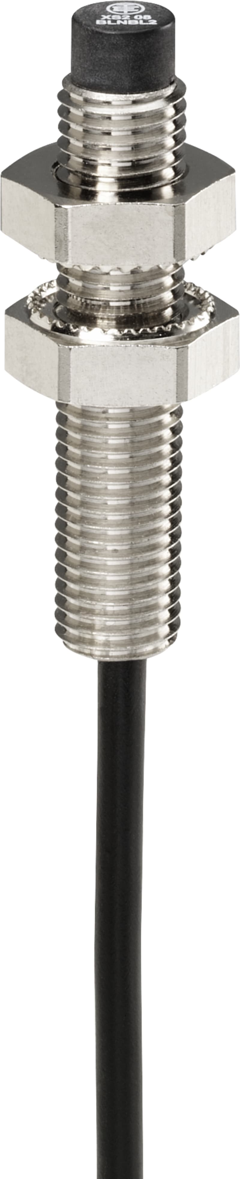 Telemecanique OsiSense XS208BLPAL2 Inductive Proximity Sensor — M8 barrel, Sn 2.5 mm, PNP, NO, pre-wired cable