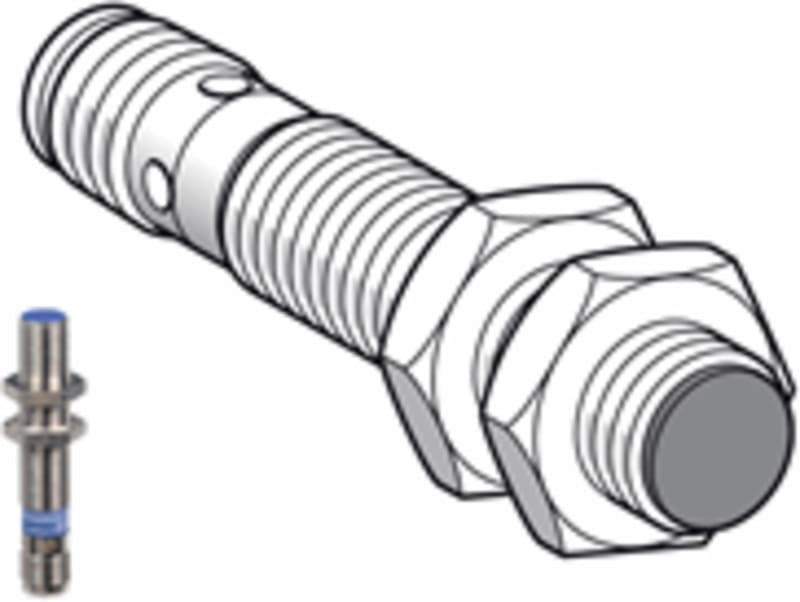 Telemecanique OsiSense XS612B4PAM12 Inductive Proximity Sensor — M12 barrel, Sn 7 mm, PNP, NO, M12 connector (4-Pin)