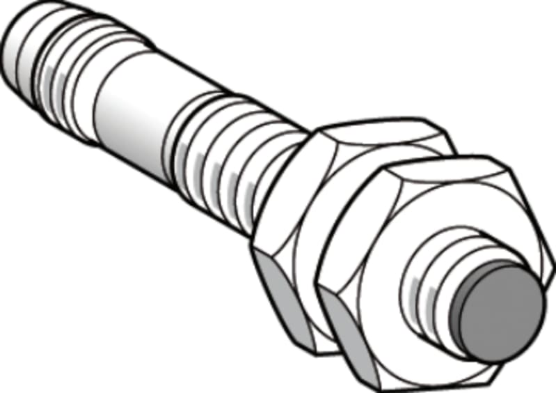 Telemecanique OsiSense XS212AAPAM12 Inductive Proximity Sensor — M12 barrel, Sn 7 mm, PNP, NO, M12 connector (4-Pin)