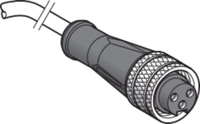 Telemecanique XZCP1670L2 Sensor Cable, M8 female, 3-pin, 2 m