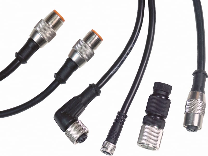Telemecanique XZCR1509040H1 Sensor Cable, M12 to M12