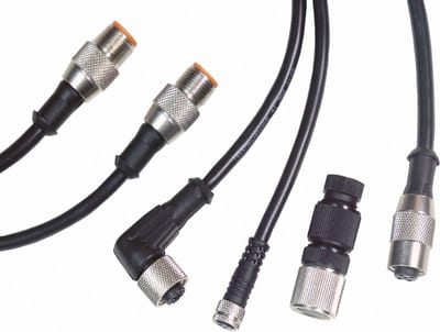 Telemecanique XZCR1509040H1 Sensor Cable, M12 to M12