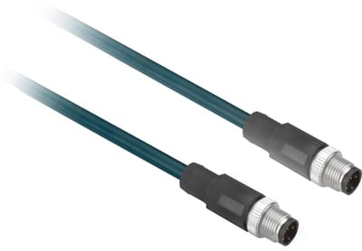 Telemecanique XZCR1511041C2 Sensor Cable, M12 to M12