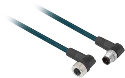 Telemecanique XZCR1512041C2 Sensor Cable, M12 to M12