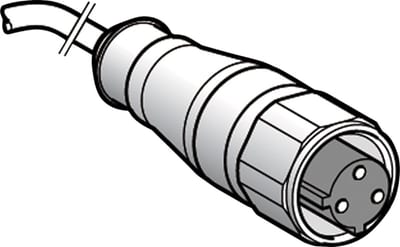 Telemecanique XZCRA151164D5 Sensor Cable, M12 to M12