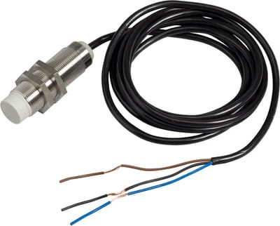 Telemecanique XS218SAMAL2 Inductive Sensor Ø18 mm, AC 2-Wire, NO, 2 m Cable