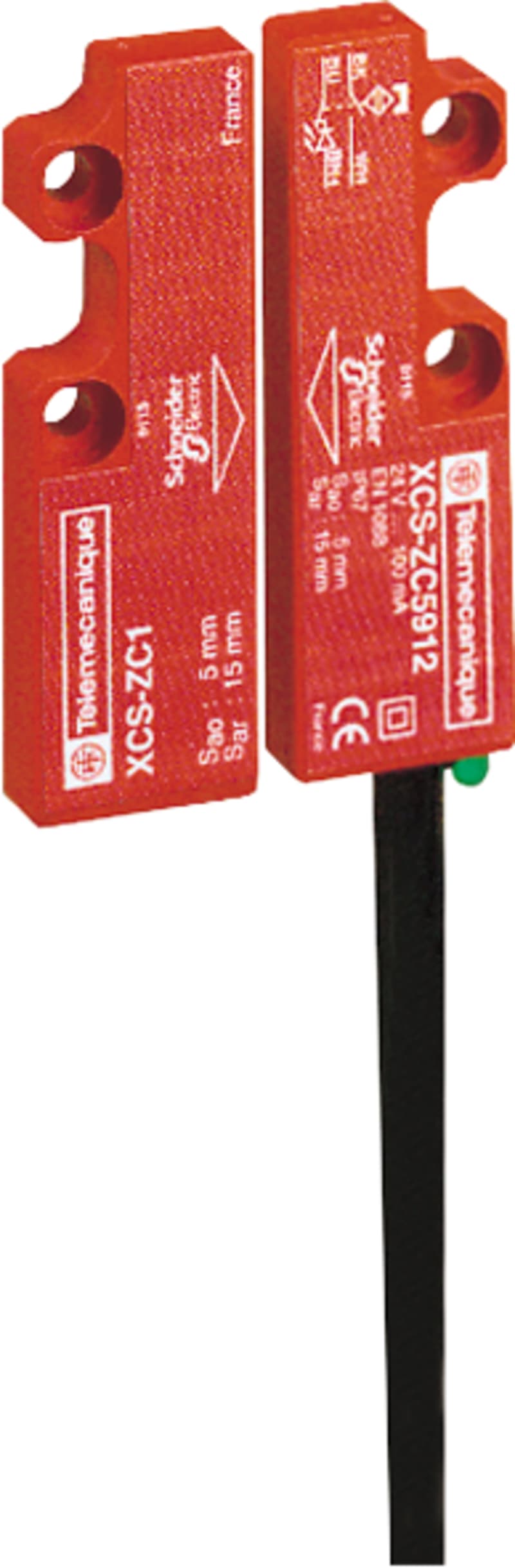 Telemecanique XCSDMC79010 Coded Magnetic Safety Switch, 2 NO, 10 m cable
