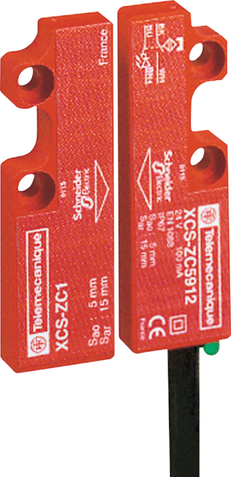 Telemecanique XCSDMC7902EX Coded Magnetic Safety Switch, 2 NO, 5 m cable, ATEX