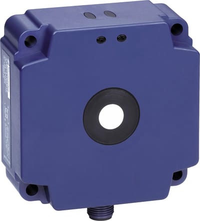 Telemecanique XX8D1A1PAM12 Ultrasonic Sensor 80 × 80 mm, PNP, NO, M12 connector