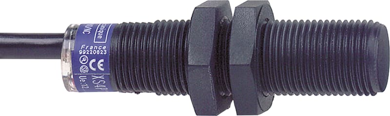 Telemecanique XS4P12AB110 Inductive Analogue Proximity Sensor M12, 0–10 V Output, Pre-Wired Cable