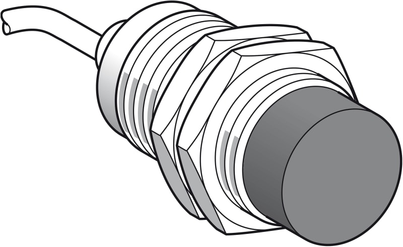 Telemecanique XS4P30AB110 Inductive Analogue Proximity Sensor M30, 0–10 V Output, Pre-Wired Cable