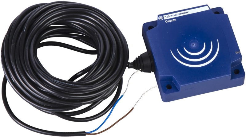Telemecanique XS7D1A1DAL2 Optimum Inductive Proximity Sensor 80 × 80 mm, DC 2-Wire NO, 2 m cable
