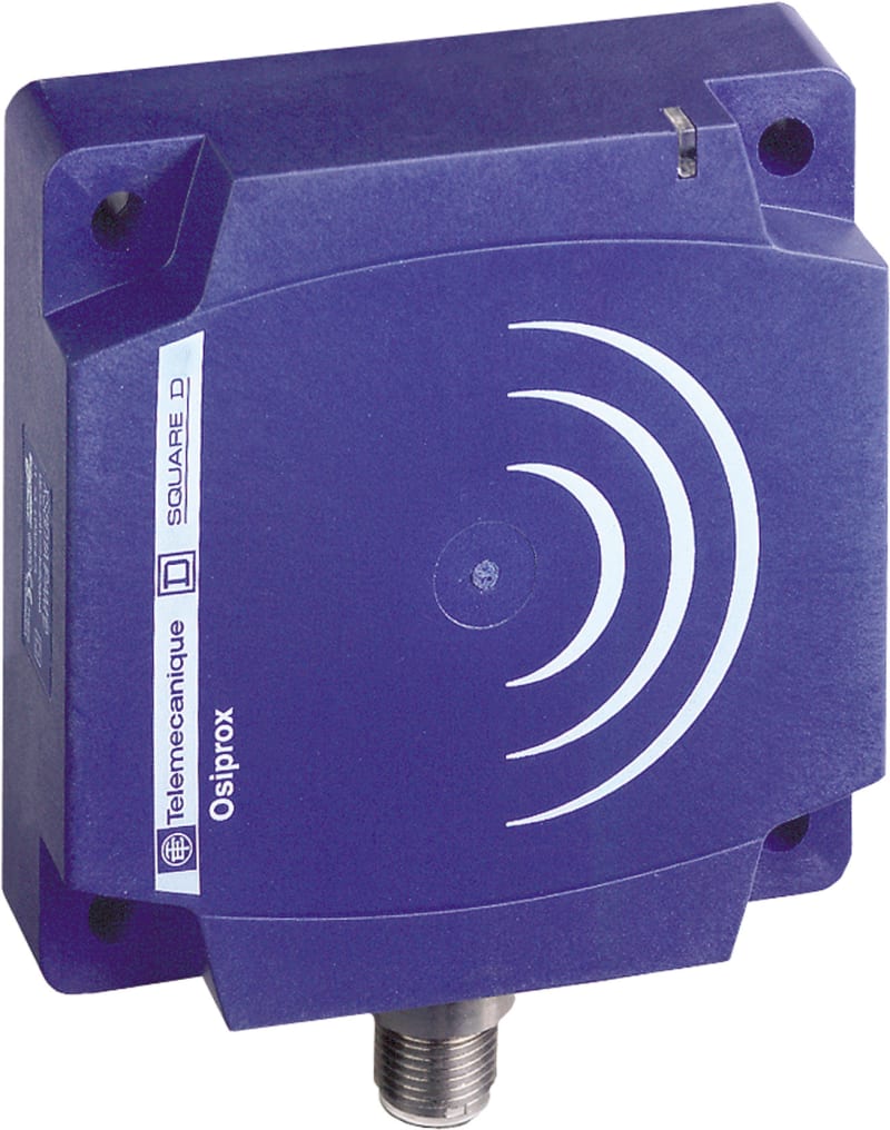 Telemecanique XS7D1A1DAM12 Optimum Inductive Proximity Sensor 80 × 80 mm, DC 2-Wire NO, M12 connector