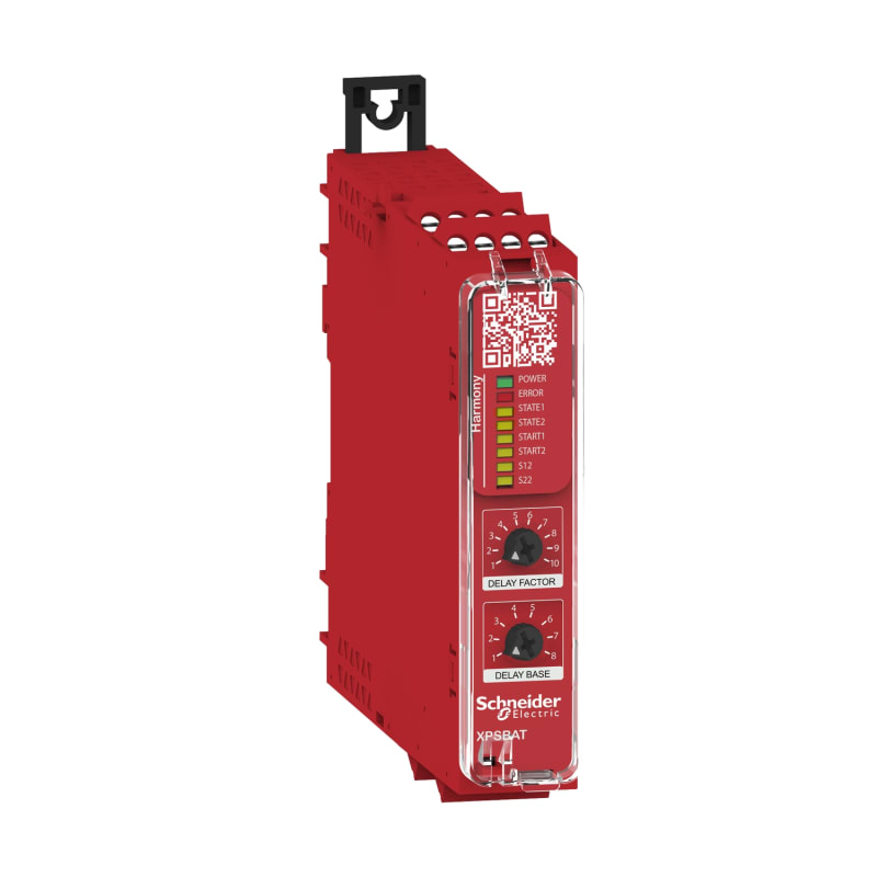 Safety relay, emergency stop/gate 24V (XPSBAT12A1AP)