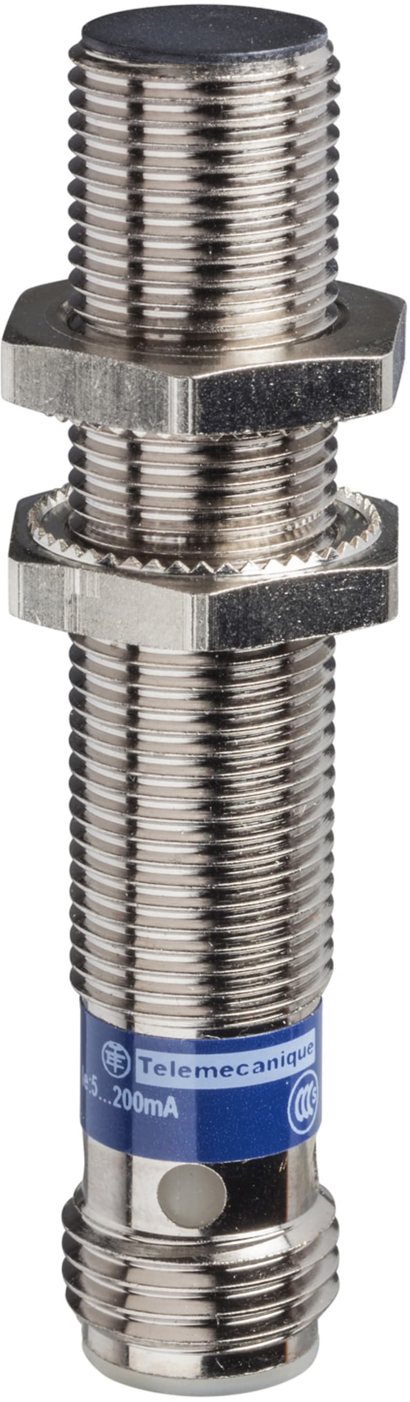 Telemecanique OsiSense XS612B1NBM12 Inductive Proximity Sensor — M12 barrel, Sn 4 mm, NPN, NC, M12 connector (4-Pin)