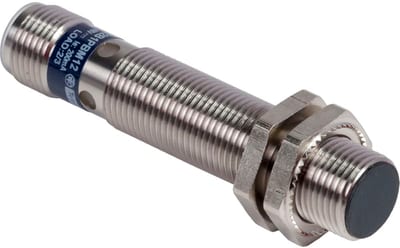 Telemecanique OsiSense XS612B1PBM12 Inductive Proximity Sensor — M12 barrel, Sn 4 mm, PNP, NC, M12 connector (4-Pin)
