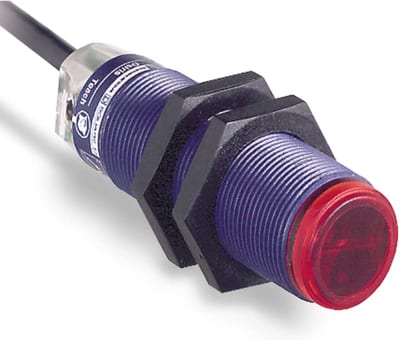 Telemecanique XUB2APBNL2R Photoelectric Through-Beam Receiver, Plastic, PNP, NC, 2 m cable
