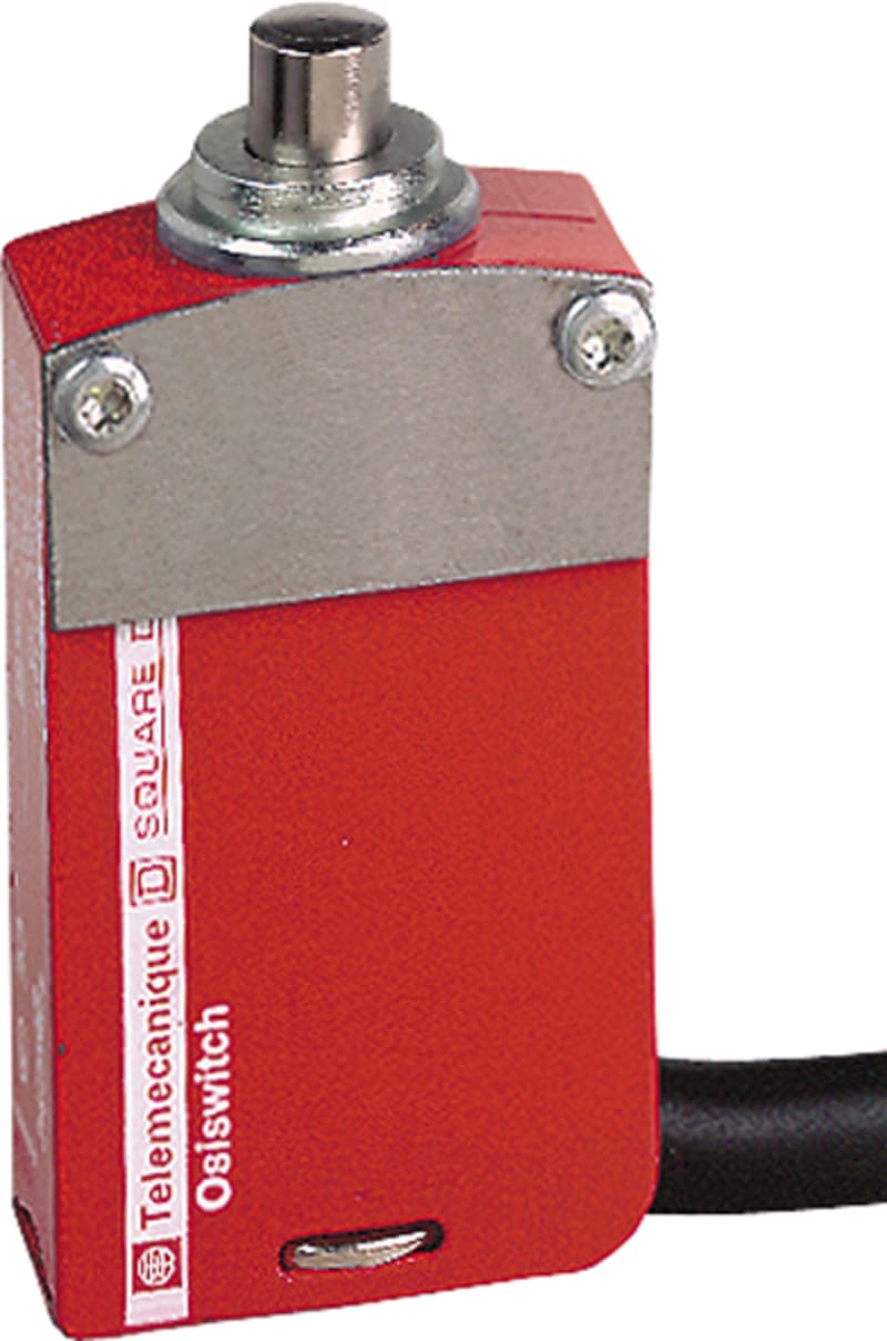 Telemecanique XCSM4110L5 Key-Operated Safety Interlock Switch, 2NC+2NO, Metal, 5 m Cable