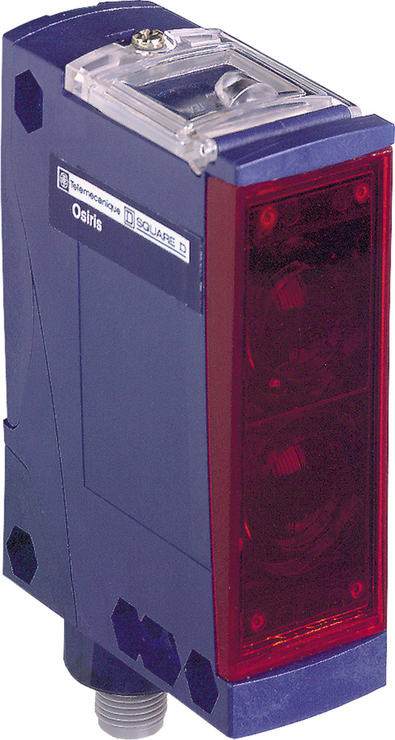 Telemecanique XUX2APBNM12R Photoelectric Through-Beam Receiver, Plastic, PNP, NC, M12 connector