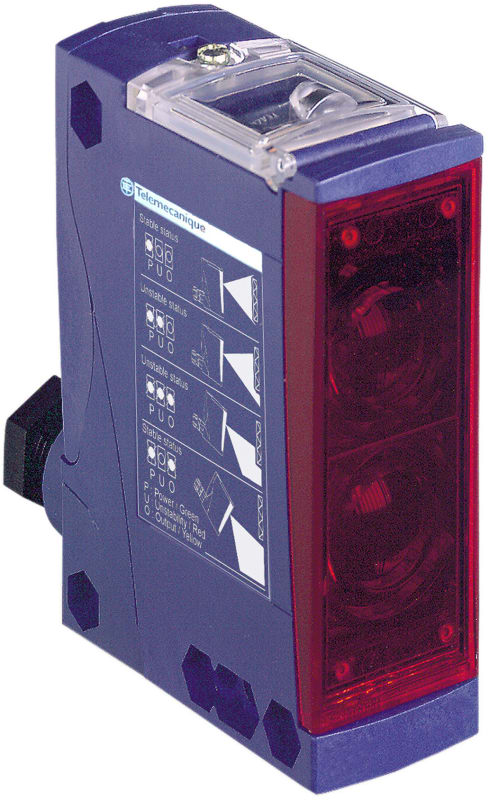 Telemecanique XUX9ARCNT16 Photoelectric Sensor, Polarised Reflex, Plastic, AC/DC Multi-Voltage, Relay Output