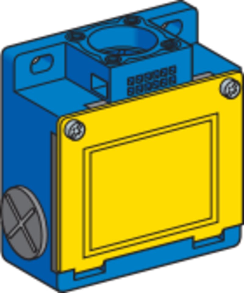Telemecanique ZCKMD39 Limit Switch Body, Metal, NO+2NC, Snap-action, PG13.5 cable entry