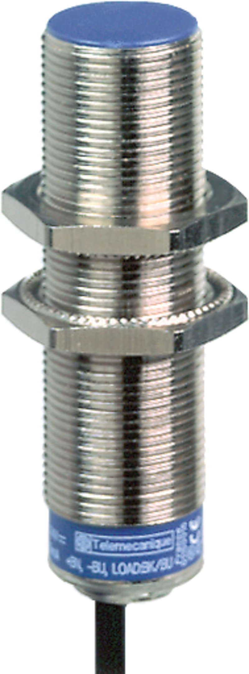Telemecanique XS618B1MAL2TF Inductive Proximity Sensor, M18, 2 m cable