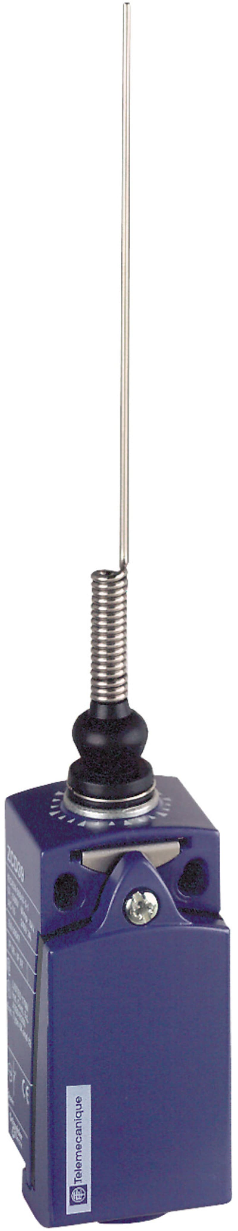 Telemecanique XCKD2106P16 Limit Switch, Cat's Whisker (Spring Rod), Metal Body, M16 cable entry