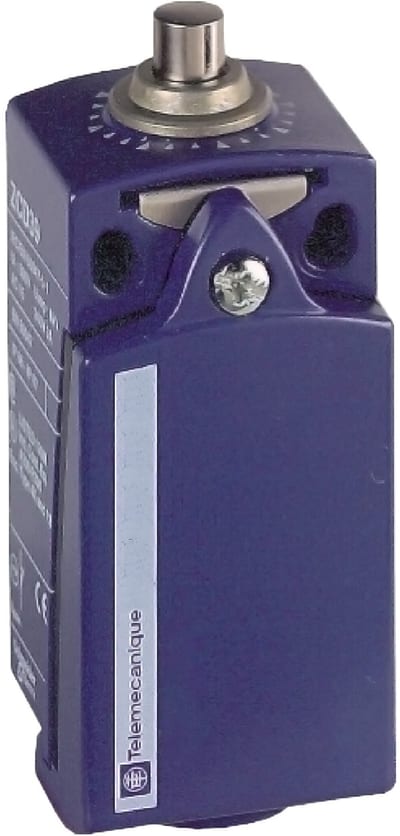 Telemecanique XCKD2110P16 Limit Switch, Metal Plunger, 1 NO + 1 NC, M16 entry