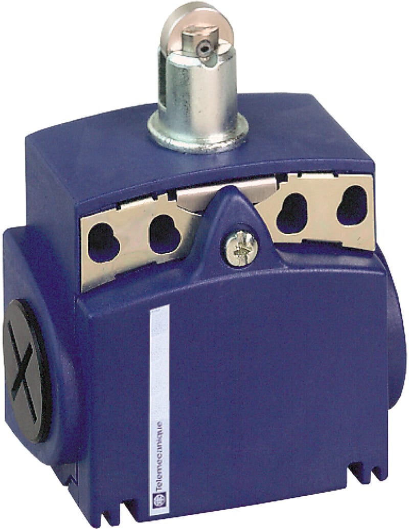 Telemecanique XCKT2102P16 Limit Switch, Metal Roller Plunger, 1 NO + 1 NC, M16 entry