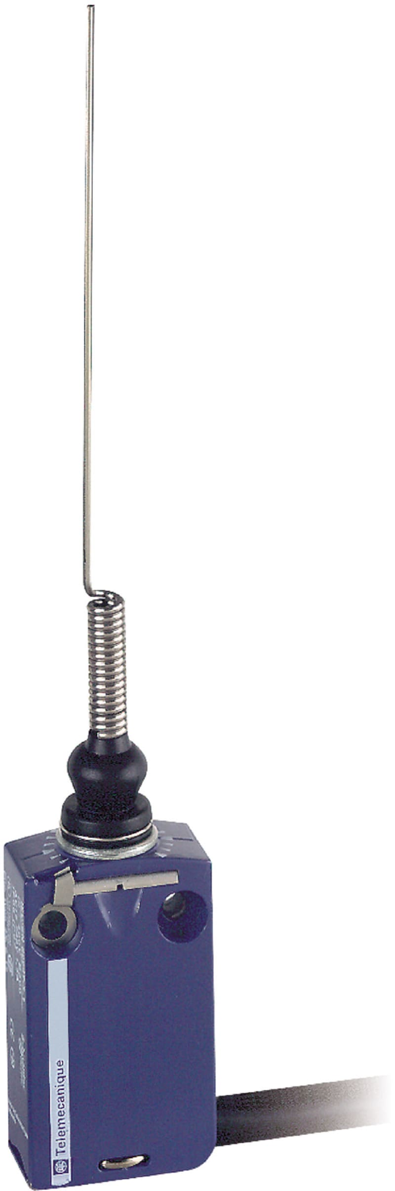 Telemecanique XCMD2106L1 Limit Switch, Cat's Whisker (Spring Rod), Metal Body, 1 m cable