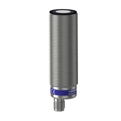 Telemecanique XXS30B1PM12 Ultrasonic Sensor, M30, Sn 1 m, PNP, M12 connector