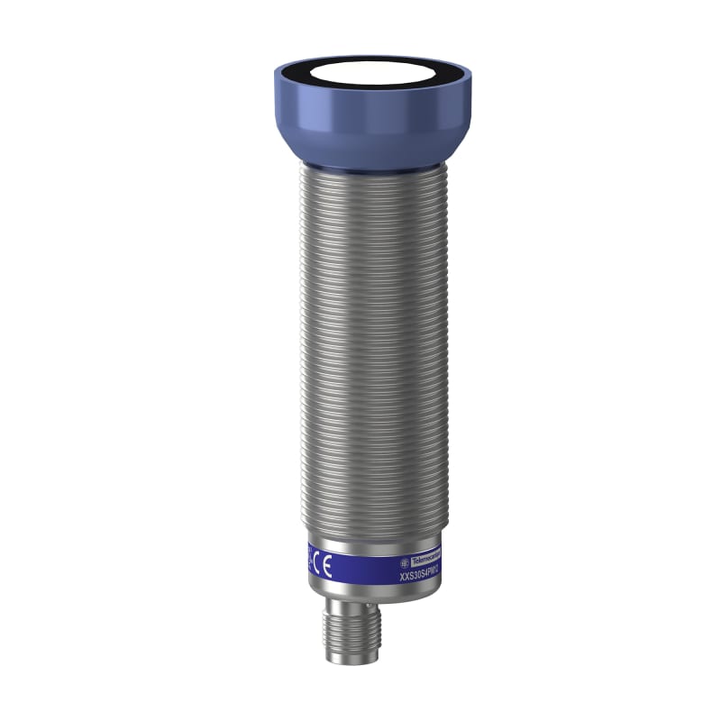 Telemecanique XXS30S4PM12 Ultrasonic Sensor, M30, Sn 4 m, PNP, M12 connector