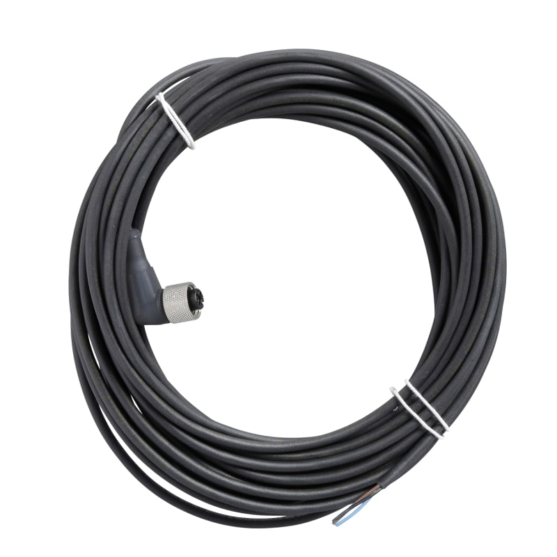 Telemecanique XZCP1141L10S23 Sensor Cable, M12 female straight, PUR, 10 m
