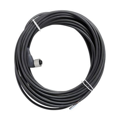 Telemecanique XZCP1241L10S23 Sensor Cable, M12 female angled, 4-pin, PUR, 10 m