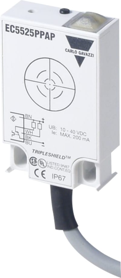 KAP.Transmitter Flat,PNP,NO+NC,CAB (EC5525PPAP)